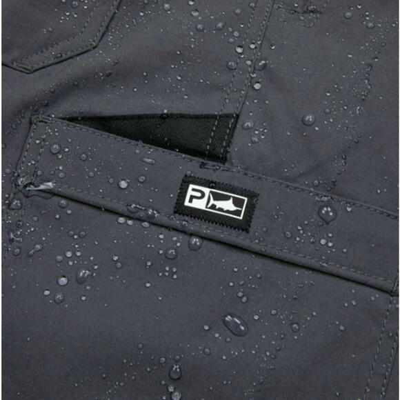 Pelagic Men's Graphite Madeira Cargo Hybrid 20" Shorts Size 36 - Picture 10 of 10